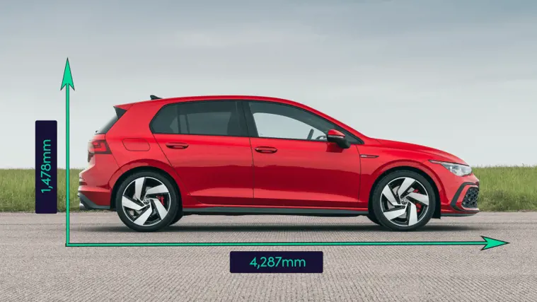 hegn Renovering omhyggelig Volkswagen Golf GTI (2020-present): dimensions and boot space | BuyaCar